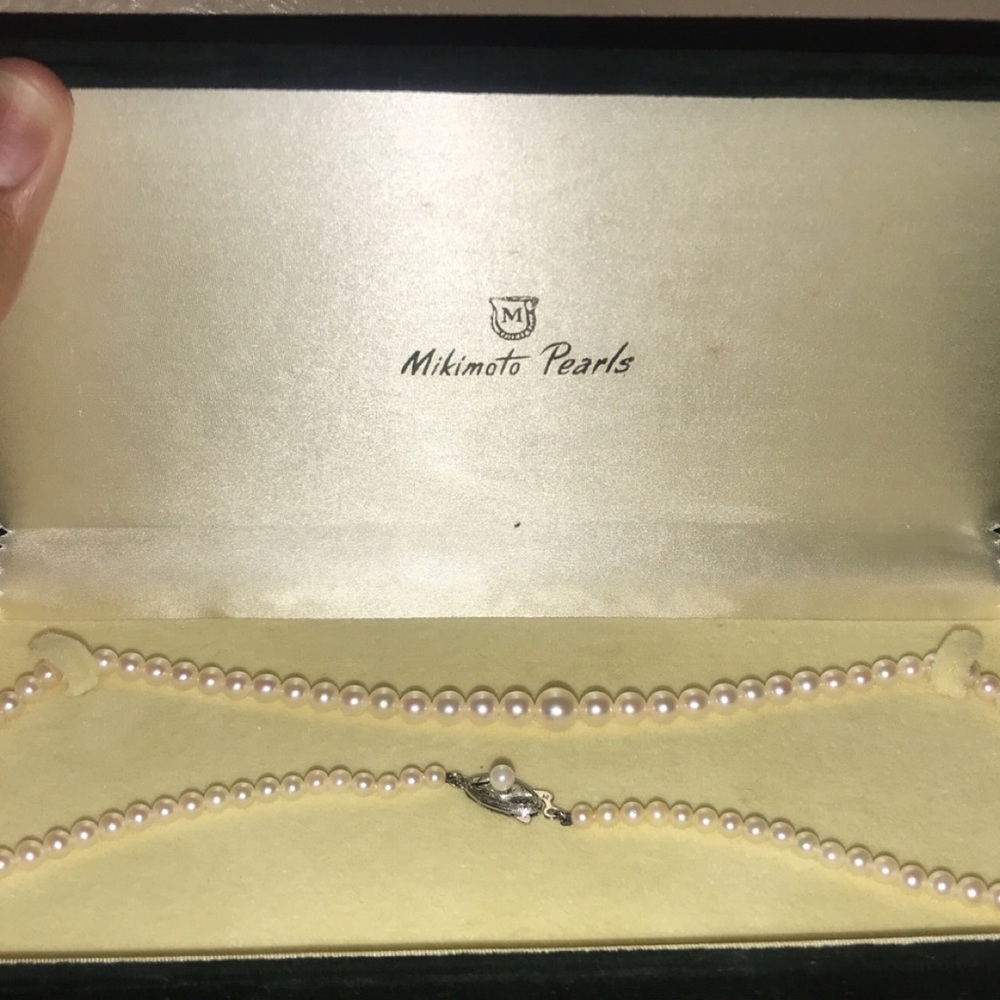 Mikimoto pearls